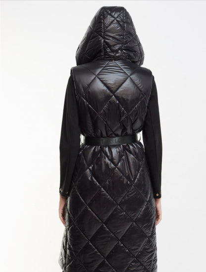 CHALECO LARGO ACOLCHADO