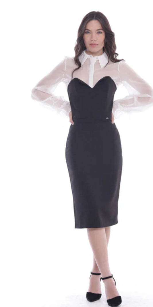 VESTIDO CORTO TUBINO MIMI