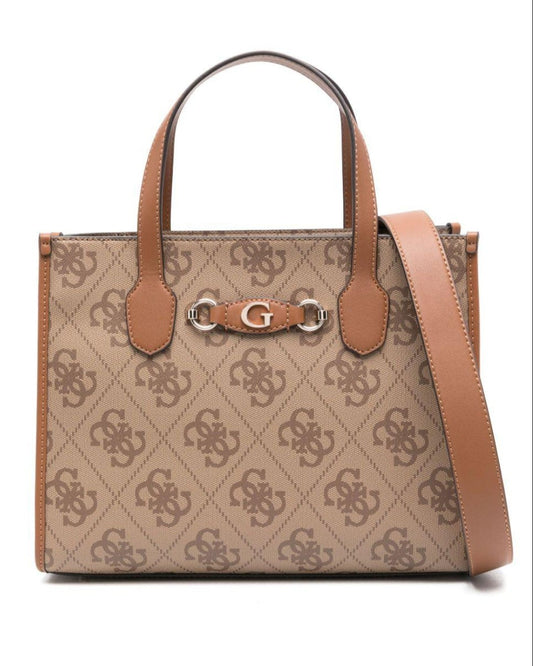 BOLSO GUESS LATTE LOGO IZZY