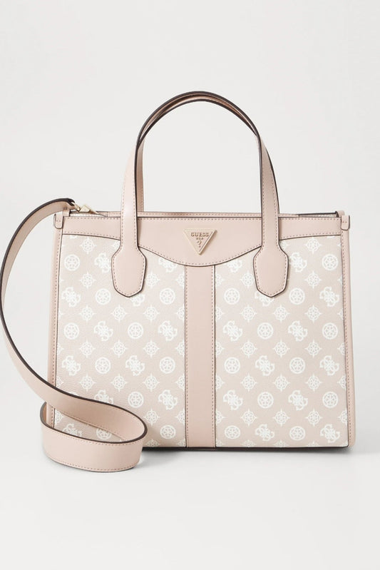 BOLSO GUESS LOGO SAND SILVANA