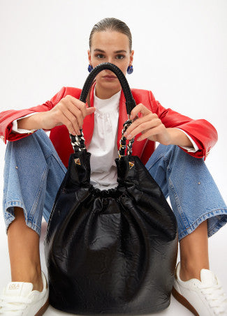 BOLSO SHOPPER EFECT PIEL LC