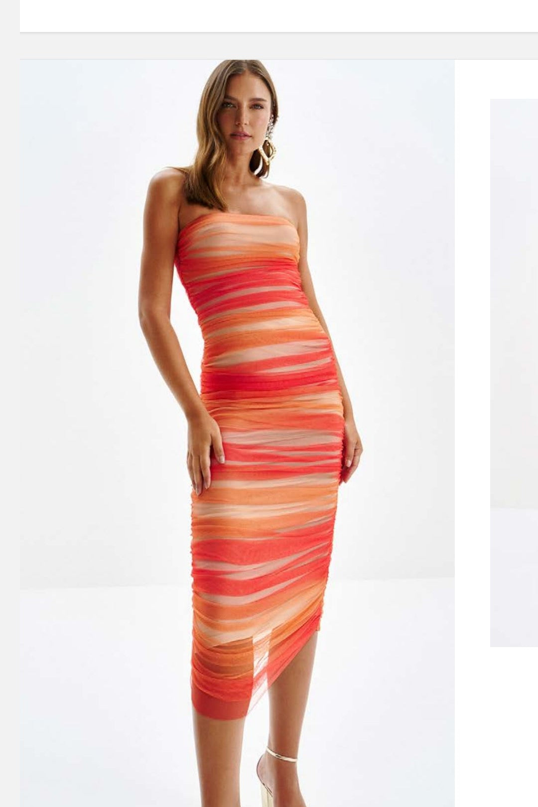 VESTIDO FRUNCIDO LEZ