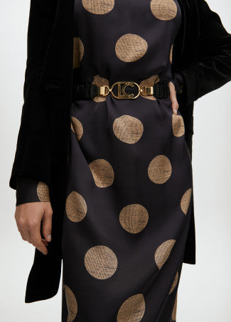 CINTURON ELASTICO LOGO LC